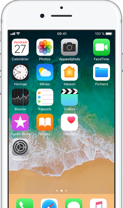 iPhone 7 blanc